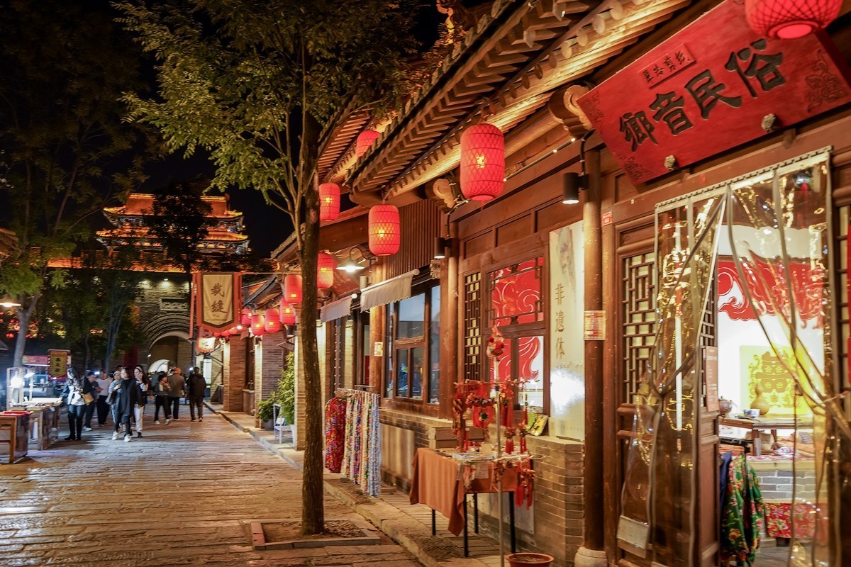 古城夜景（上）-----山西忻州-中关村在线摄影论坛