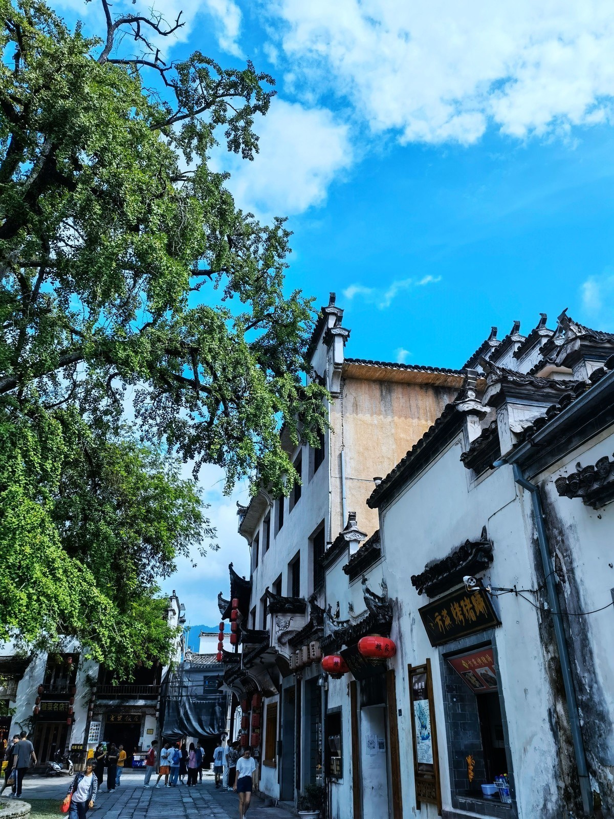 徽州宏村欢迎您：“遥遥领先”宏村手机随拍（就在塔川附近）