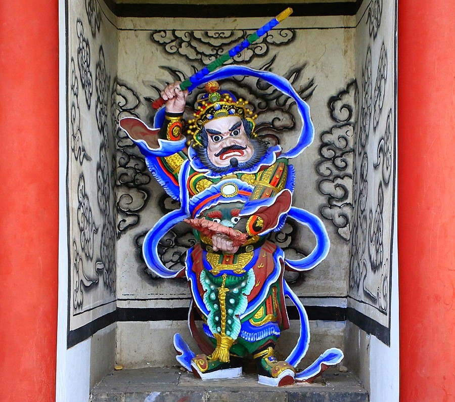 《不老松：纪实摄影》【大好河山系列报導】媧皇宫 (17)金钢护阁！