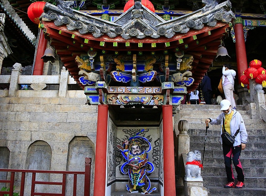 《不老松：纪实摄影》【大好河山系列报導】媧皇宫 (17)金钢护阁！