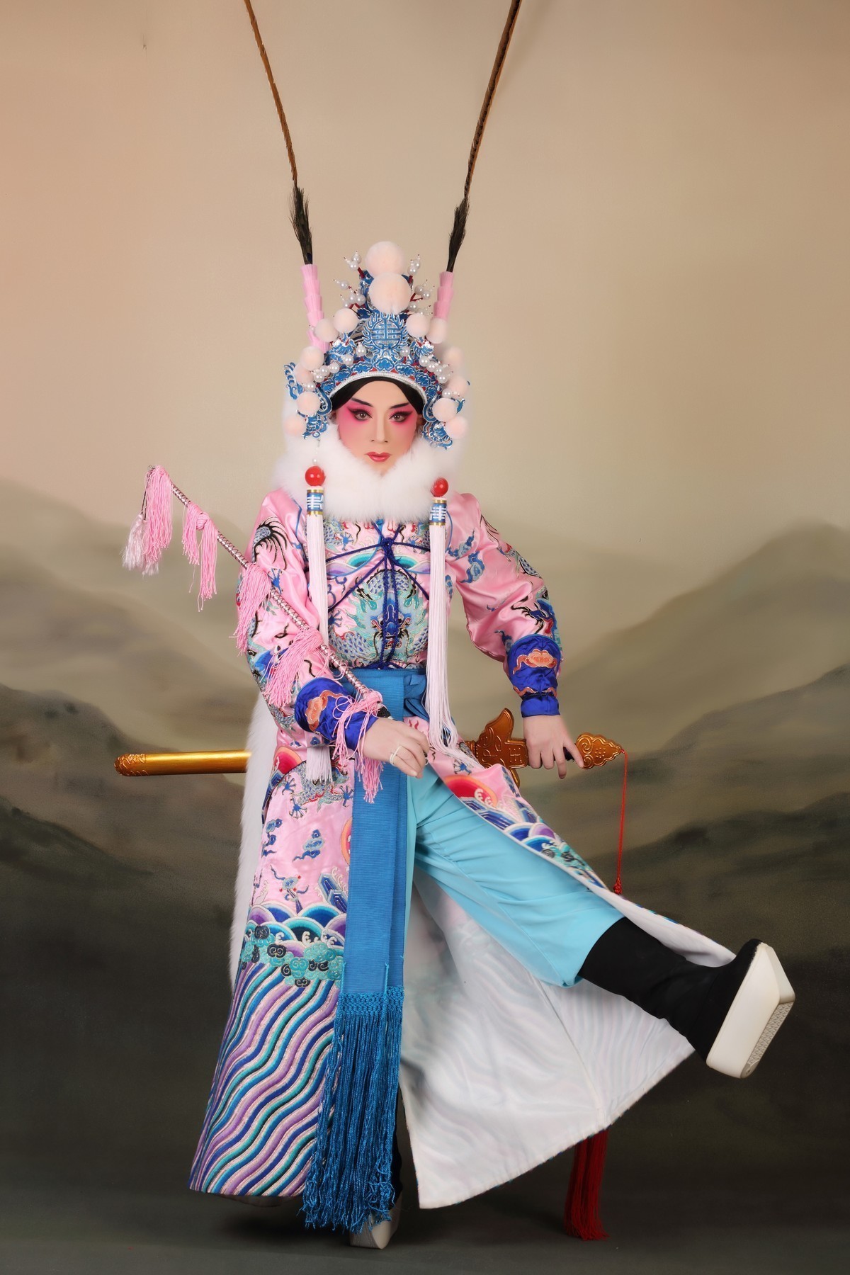 我的京剧照   旦角   花旦武旦刀马旦  挡马杨八姐