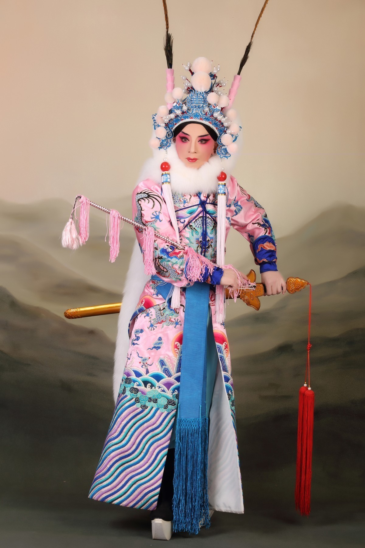 我的京剧照   旦角   花旦武旦刀马旦  挡马杨八姐