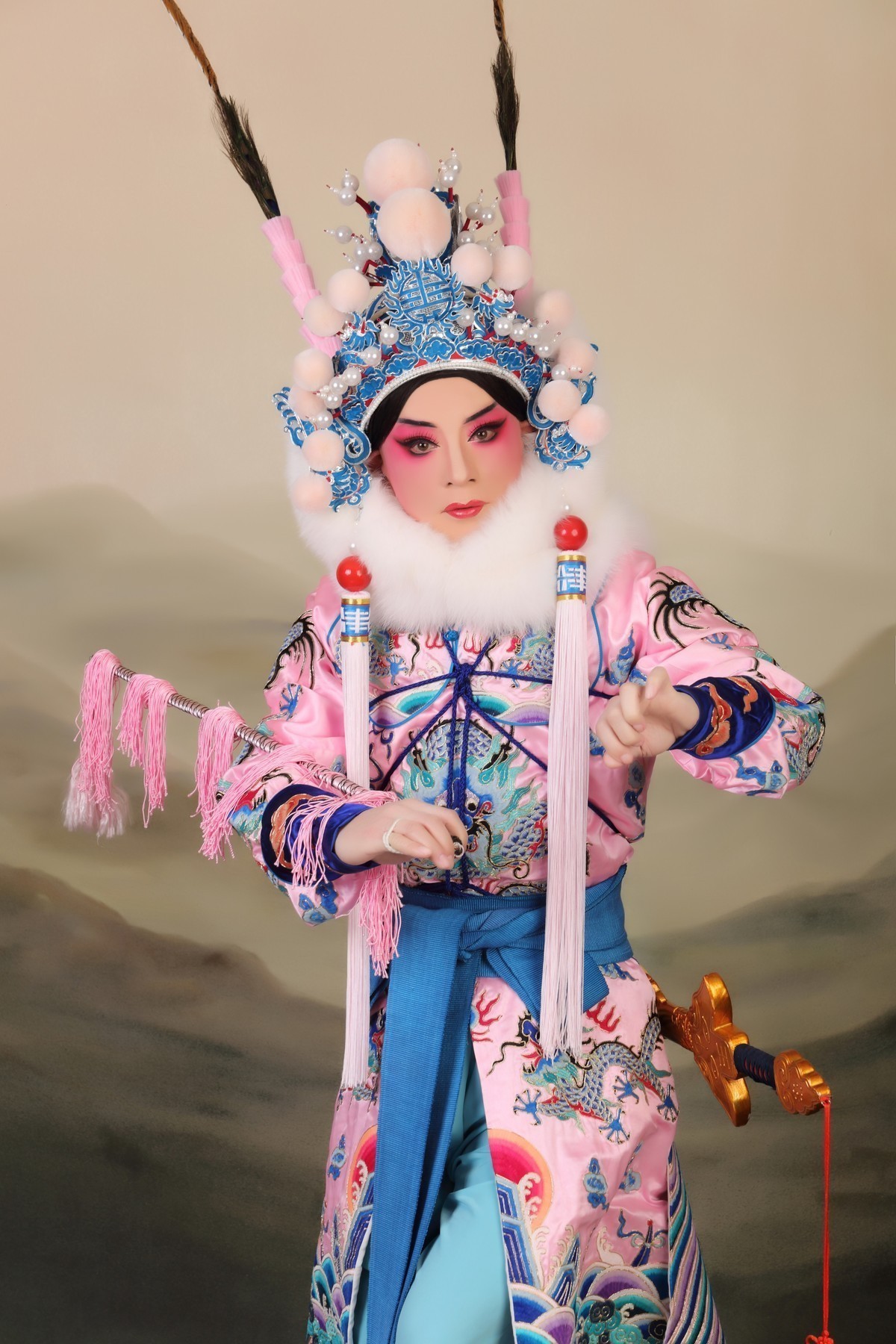 我的京剧照   旦角   花旦武旦刀马旦  挡马杨八姐