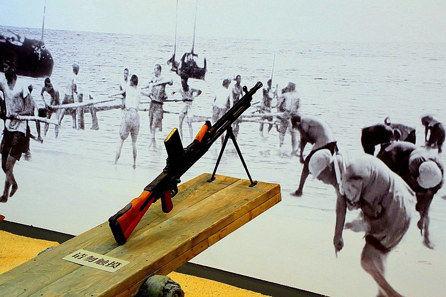 《不老松：忆海南游记》解放海南島渡海战役纪念舘！(08)