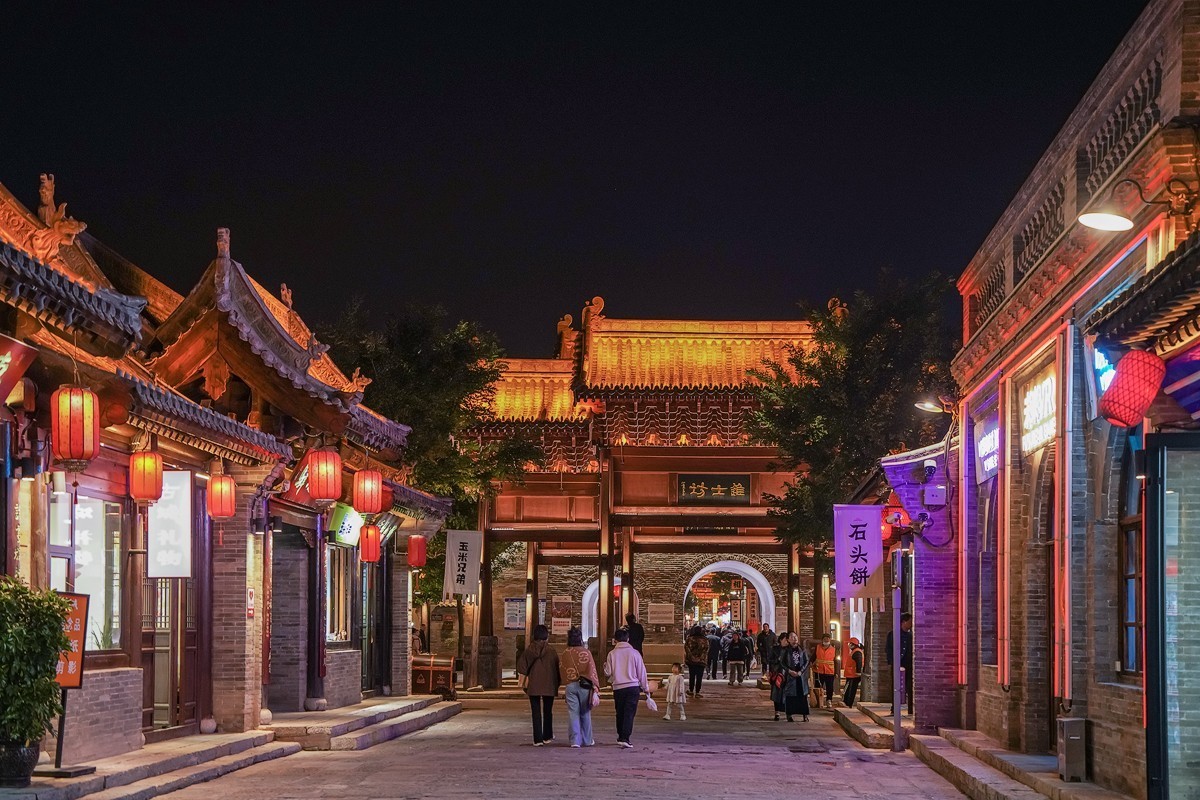 古城夜景（上）-----山西忻州-中关村在线摄影论坛
