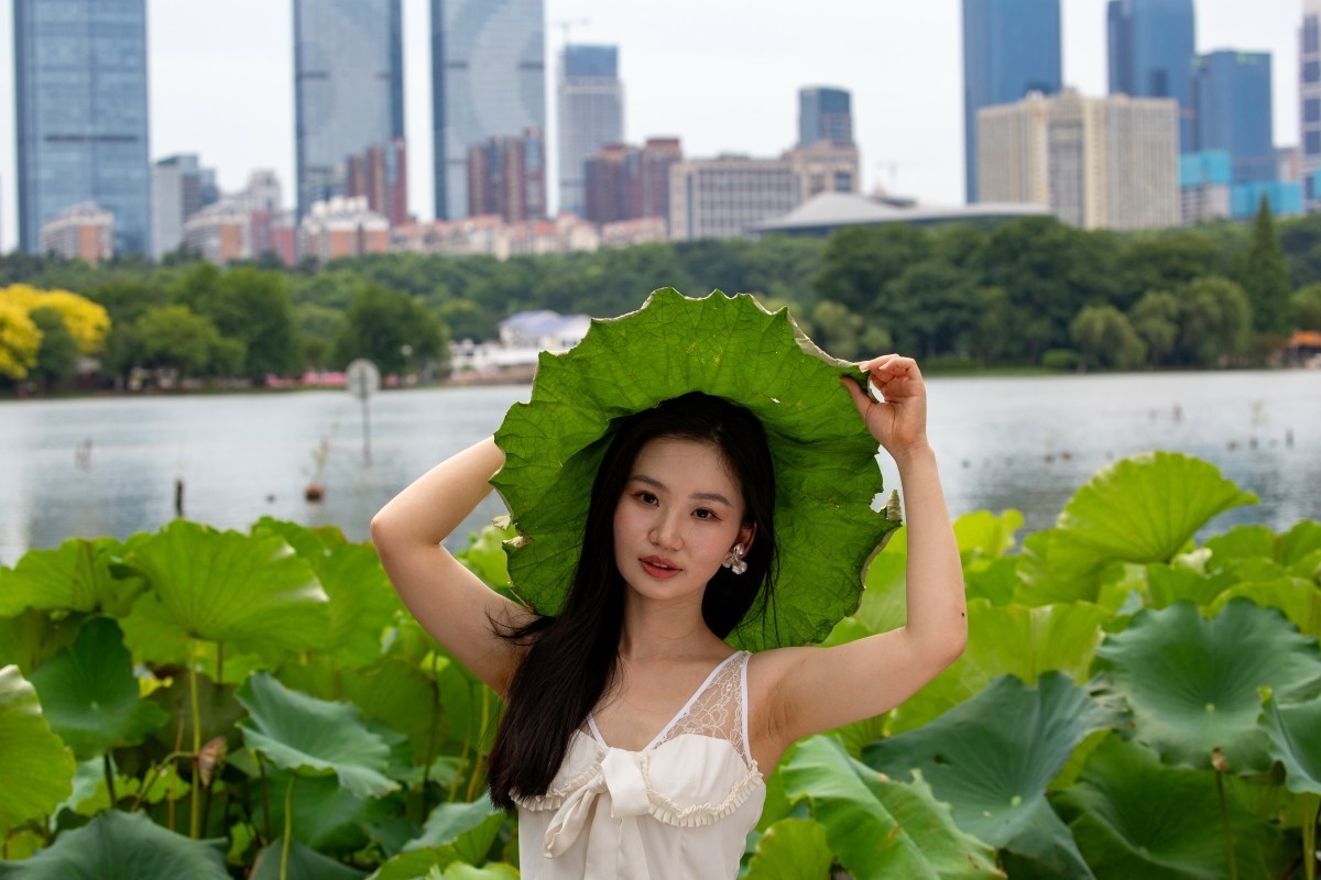 荷花池旁抓拍 7