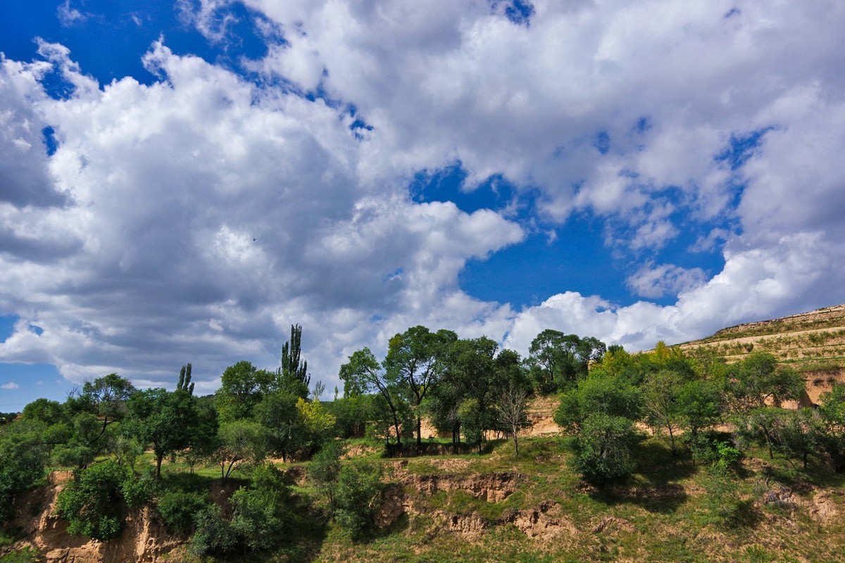 宁夏南部山区农村情景