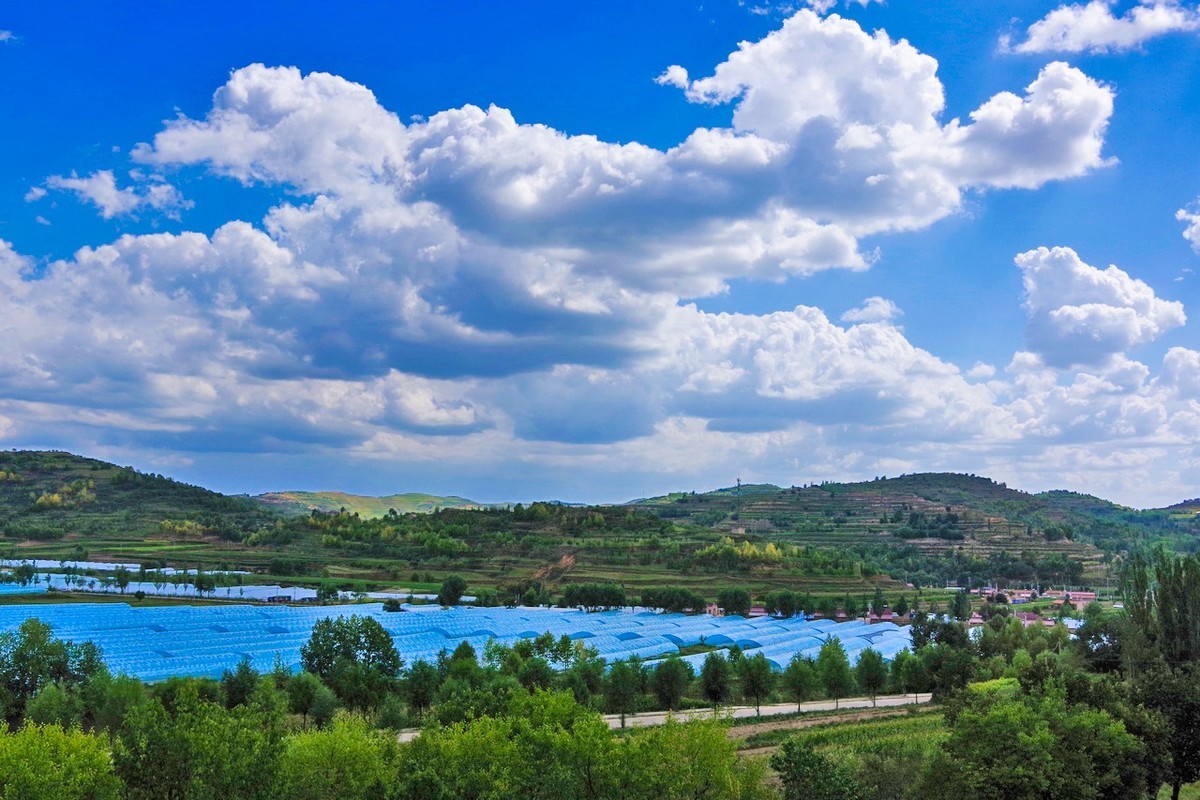 宁夏南部山区农村情景