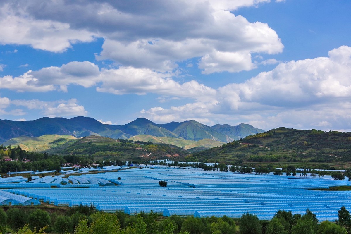 宁夏南部山区农村情景