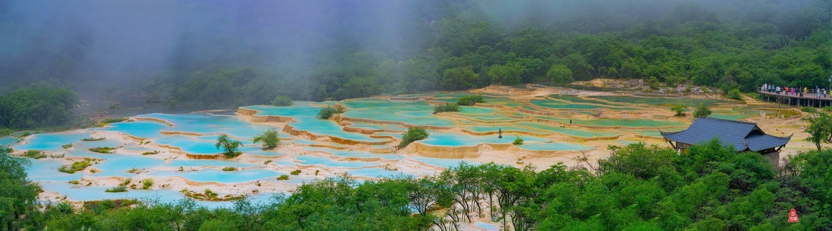 四川行（五）黄龙之水天上来(1)