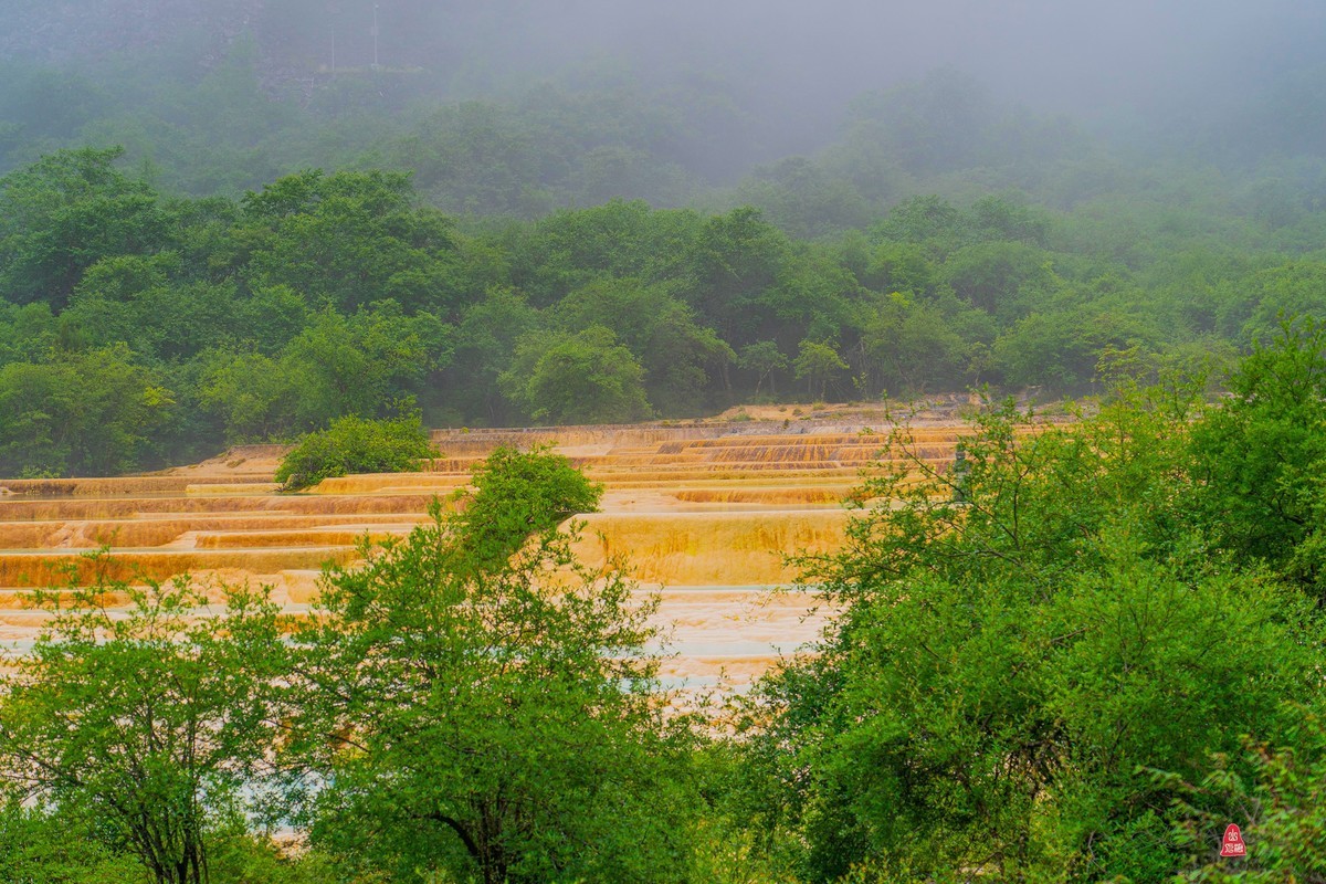 四川行（五）黄龙之水天上来(1)