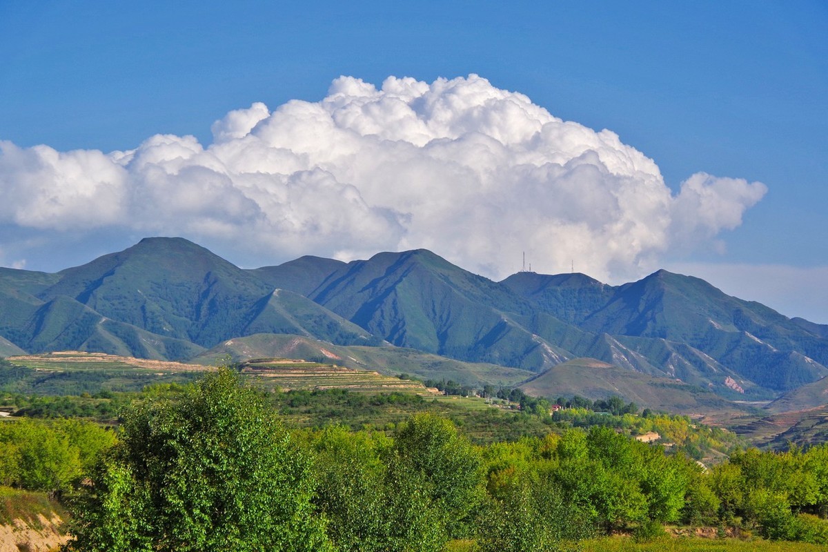 宁夏南部山区农村情景