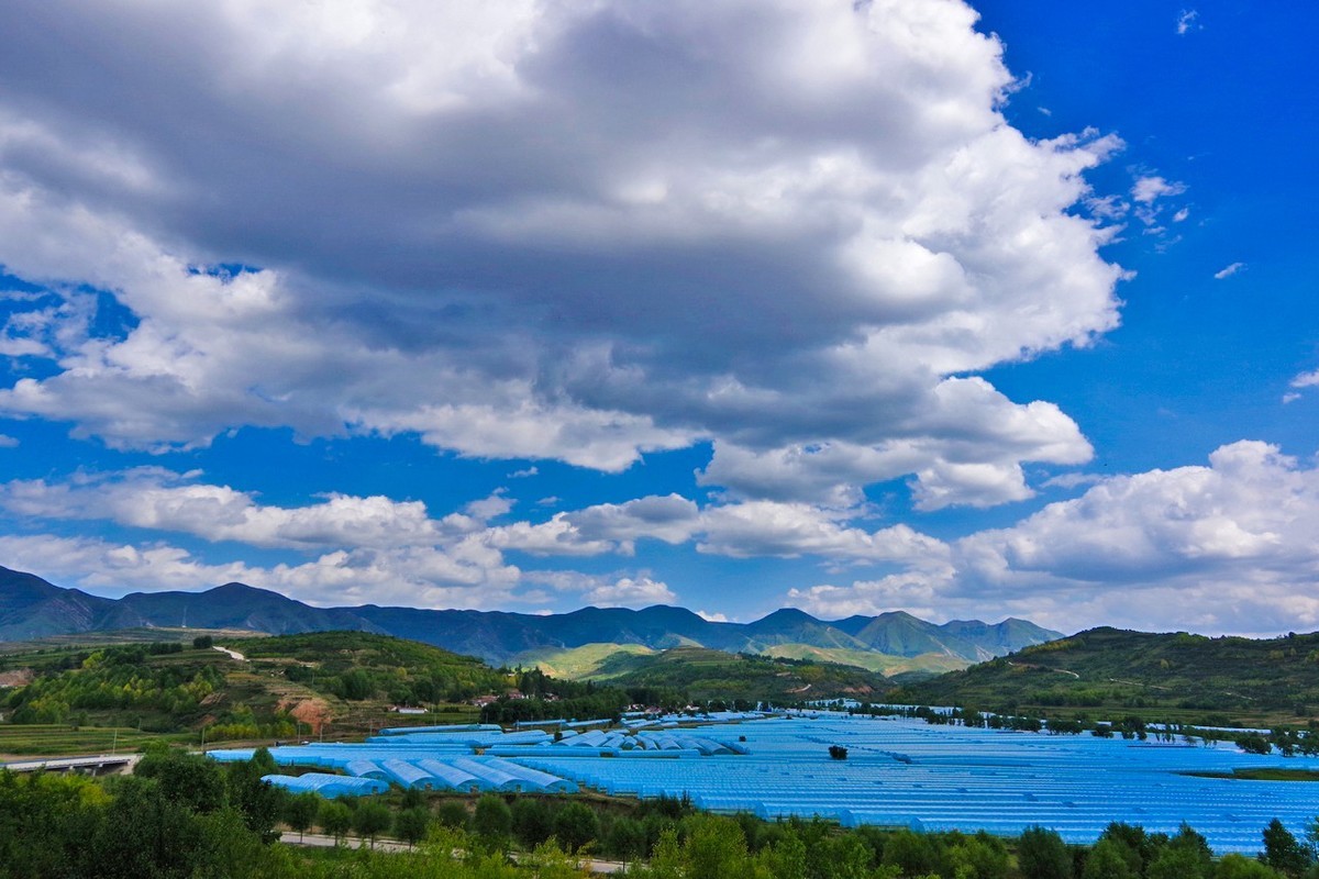 宁夏南部山区农村情景