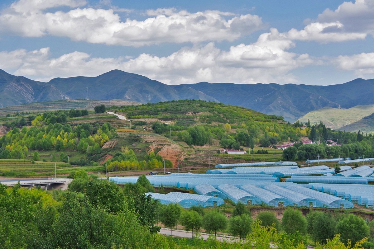 宁夏南部山区农村情景