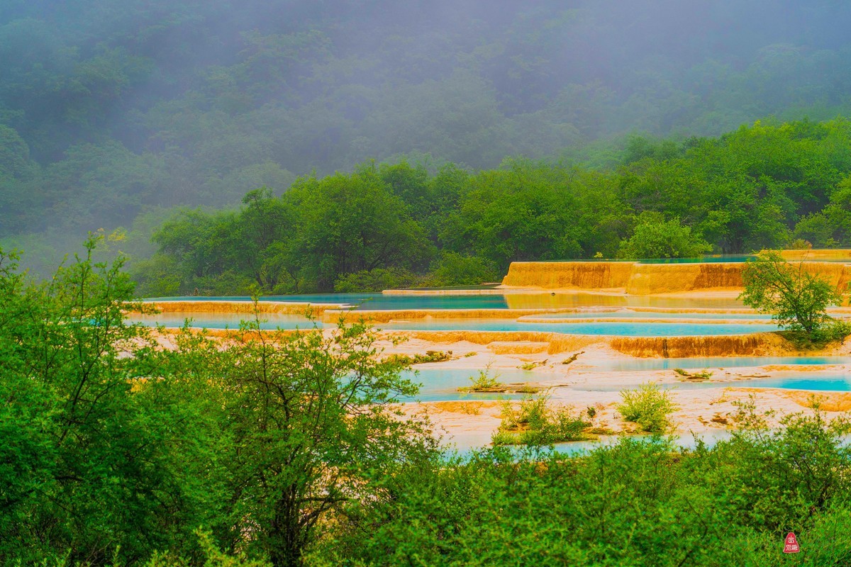 四川行（五）黄龙之水天上来(1)