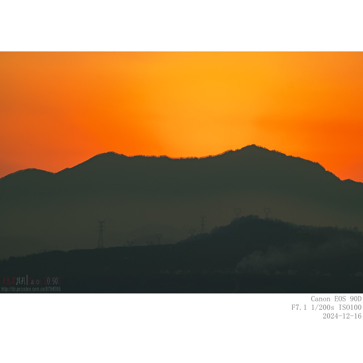 夕照（24.12.16）