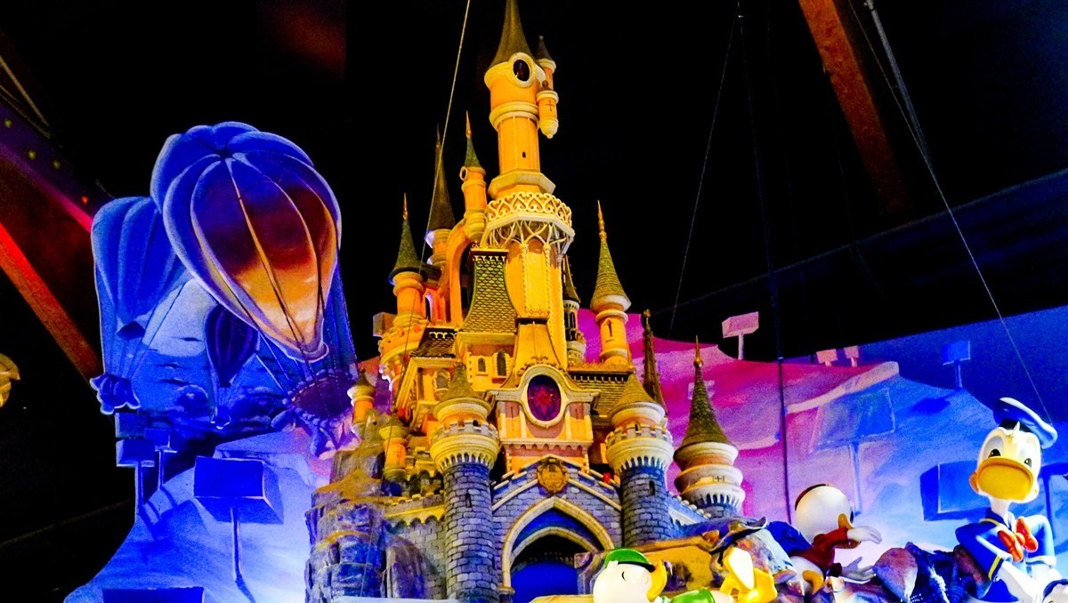 夜摄“迪斯尼”（巴黎）
