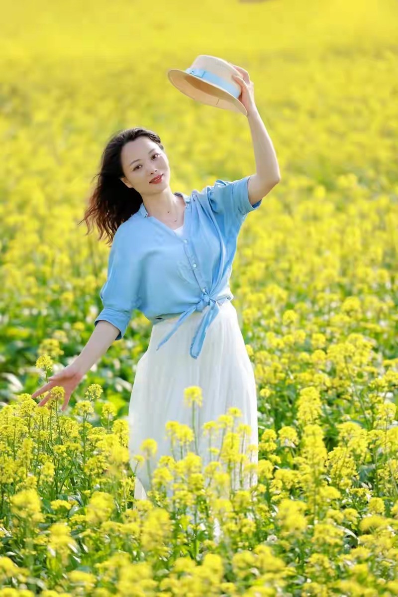 隆平水作公园人像