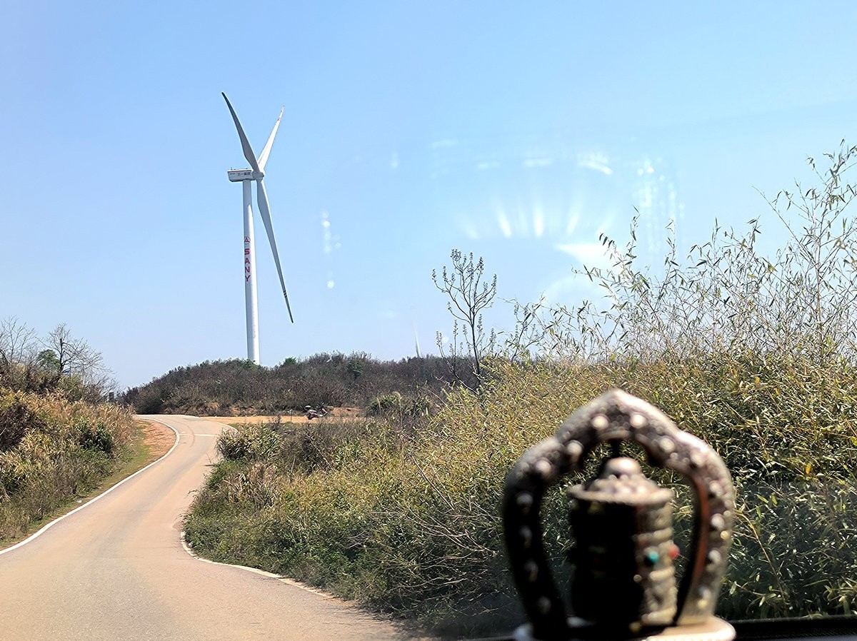 漫步星城 走街串巷（673）山脊段6号风机