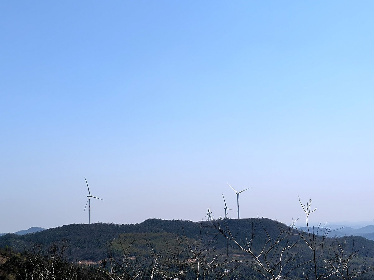 漫步星城 走街串巷（673）山脊段6号风机