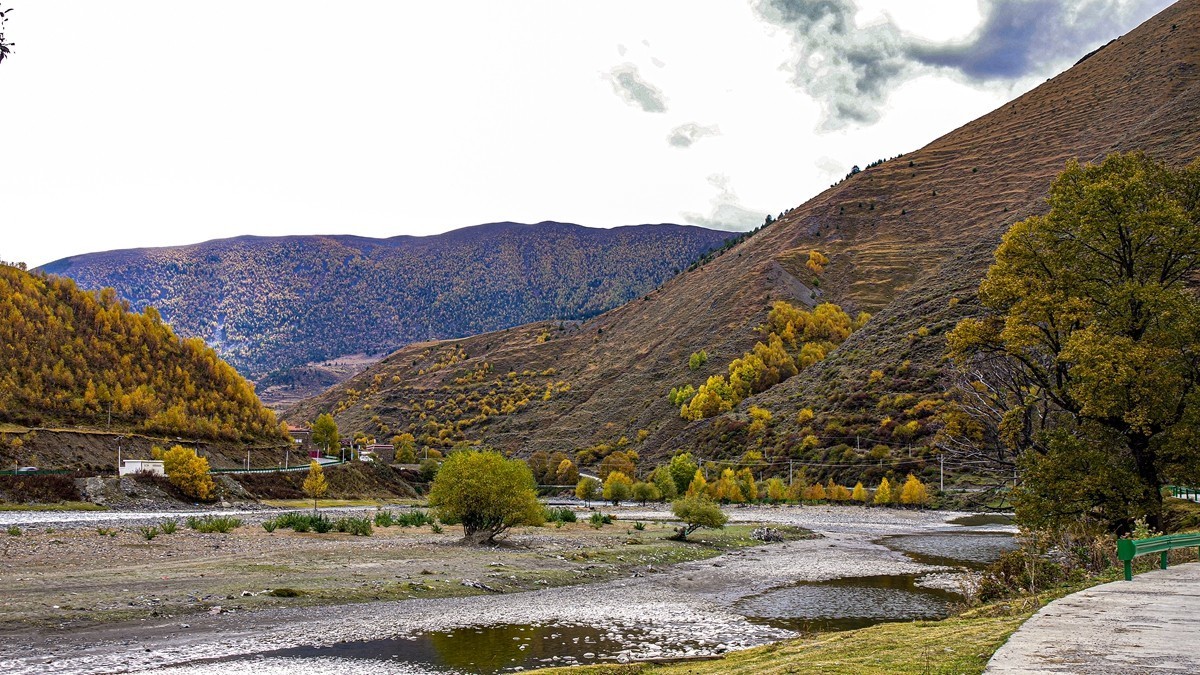 金秋川西--甲根坝【7】