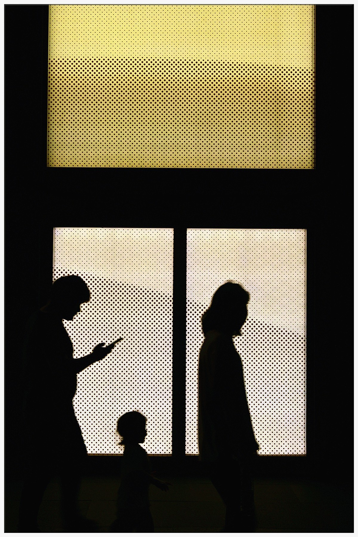 夜幕下的行动轨迹