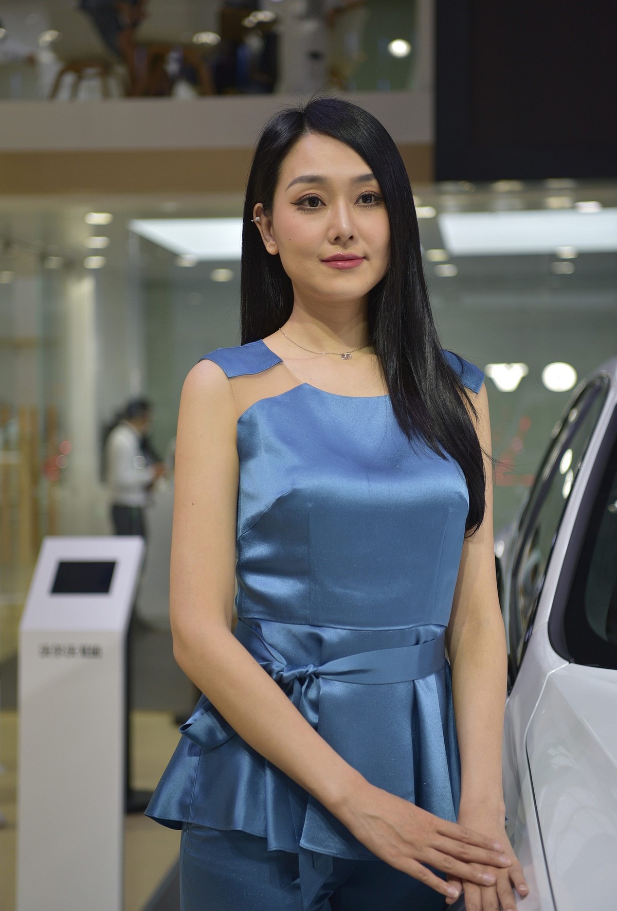 湖南2022车展佳丽车模风采下