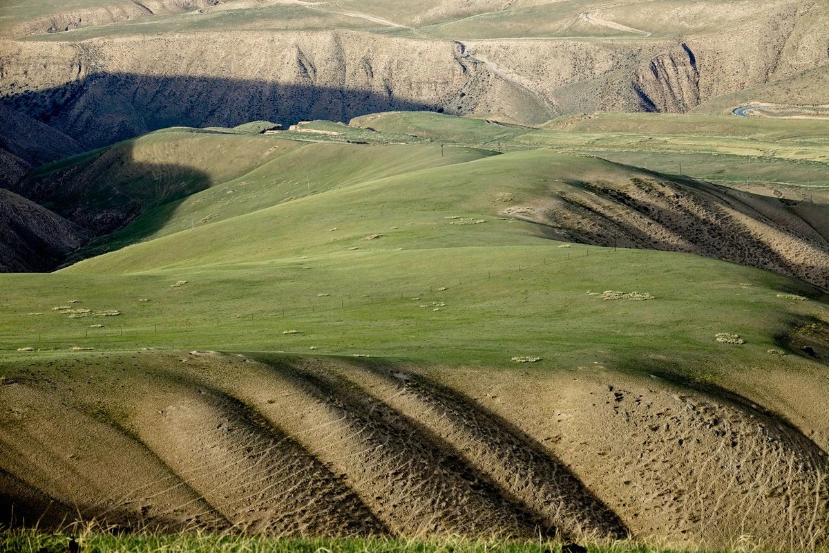 甘肃高台县走裕固县沿途所见