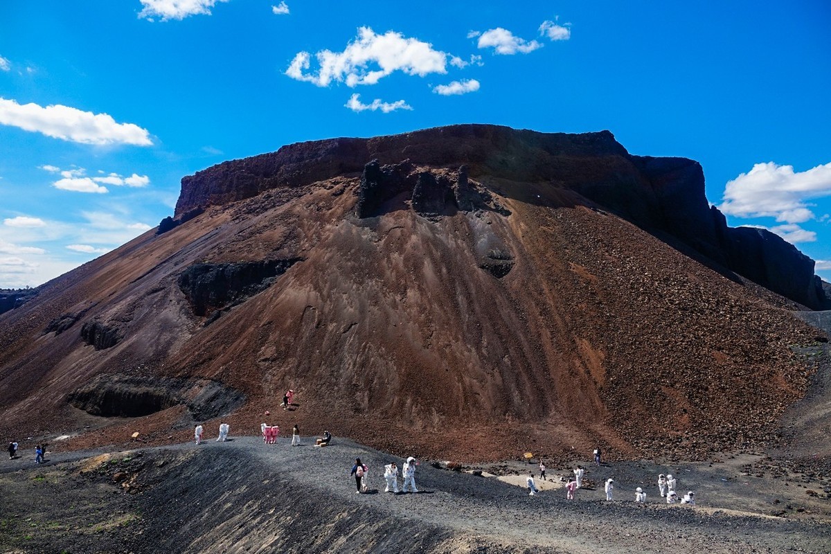 去不了火星来看火山吧