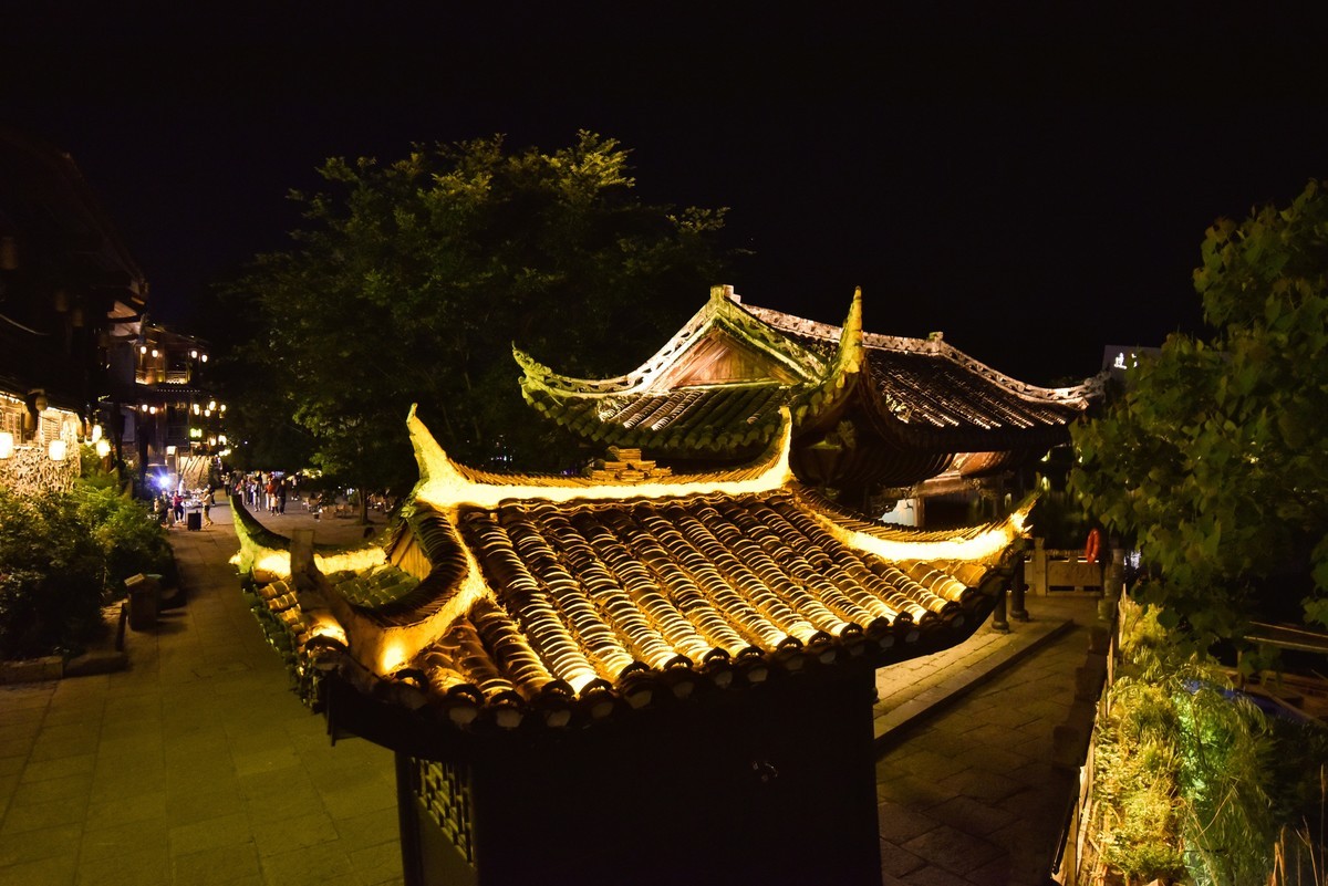 湖南茶峒（边城）夜色1