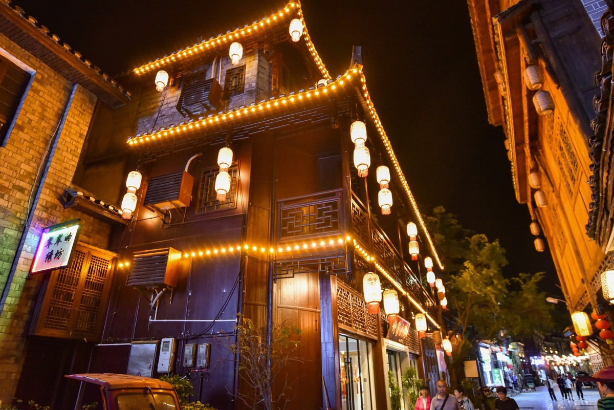 湖南茶峒（边城）夜色