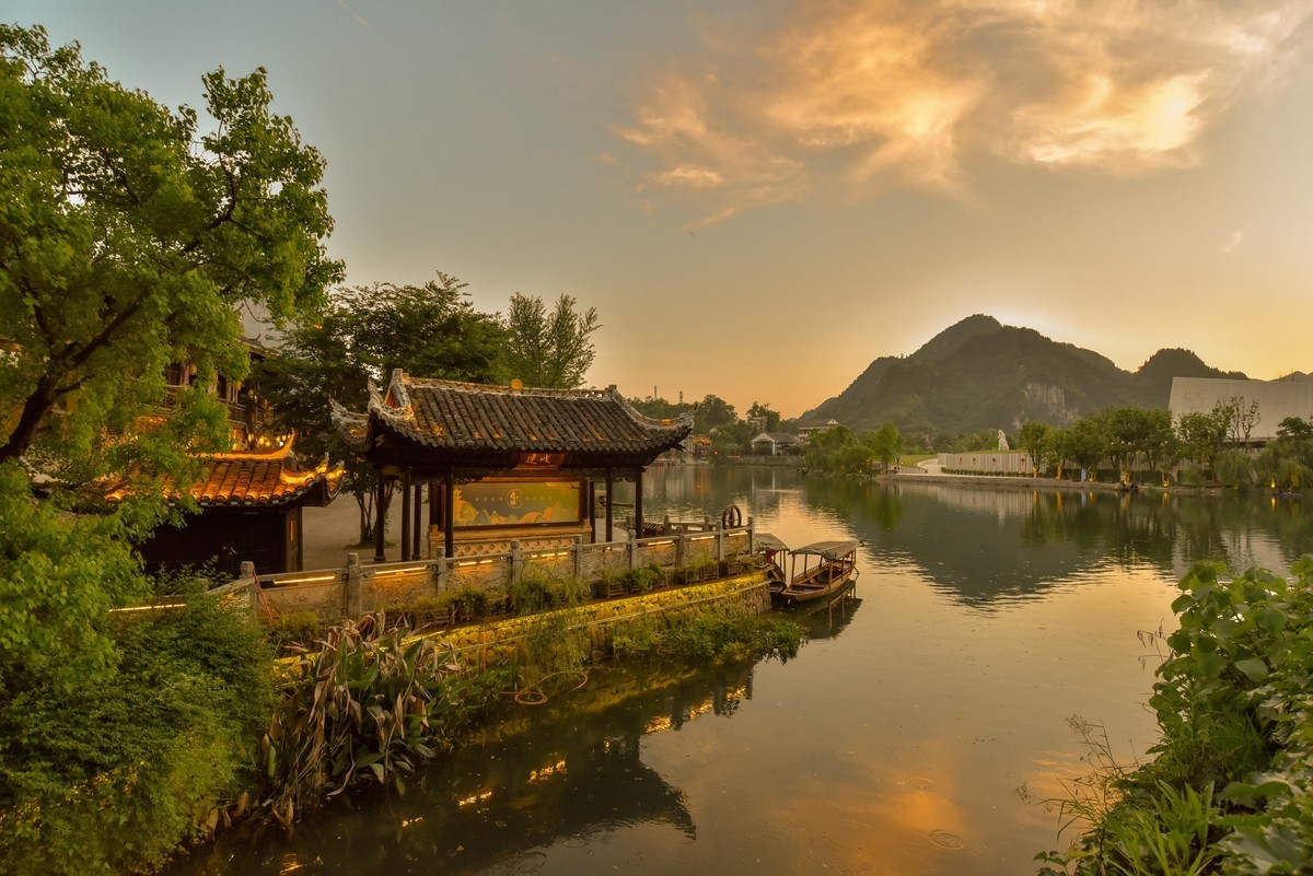 湖南茶峒（边城）夜色