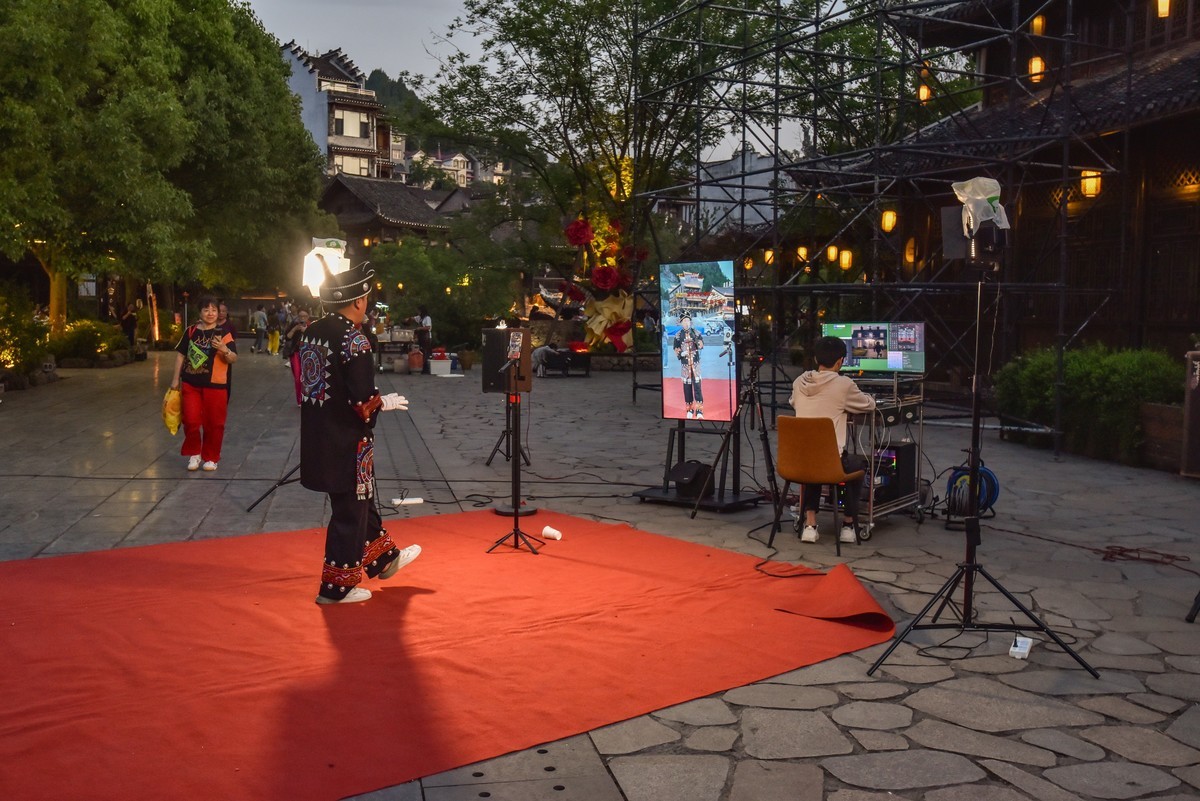 湖南茶峒（边城）夜色