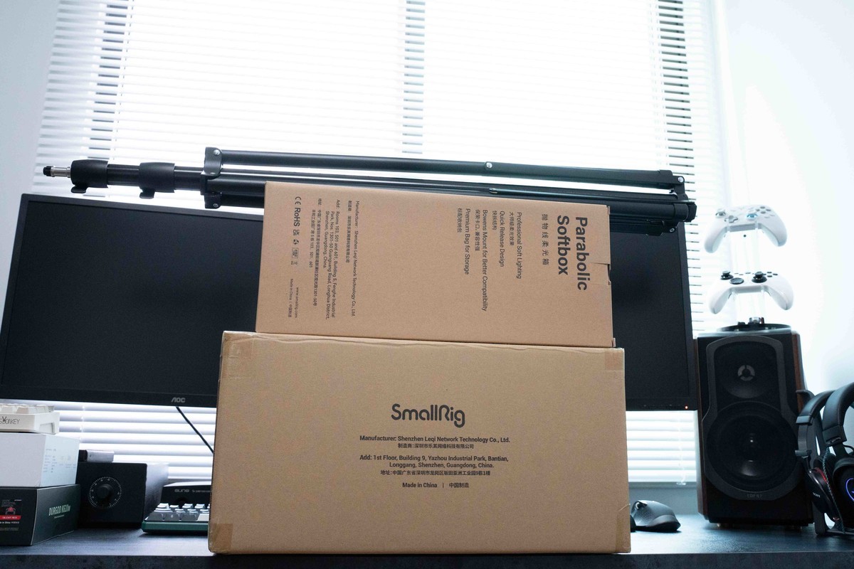 关于布光的那些事 分享新入手的斯莫格RC120双色温影视灯