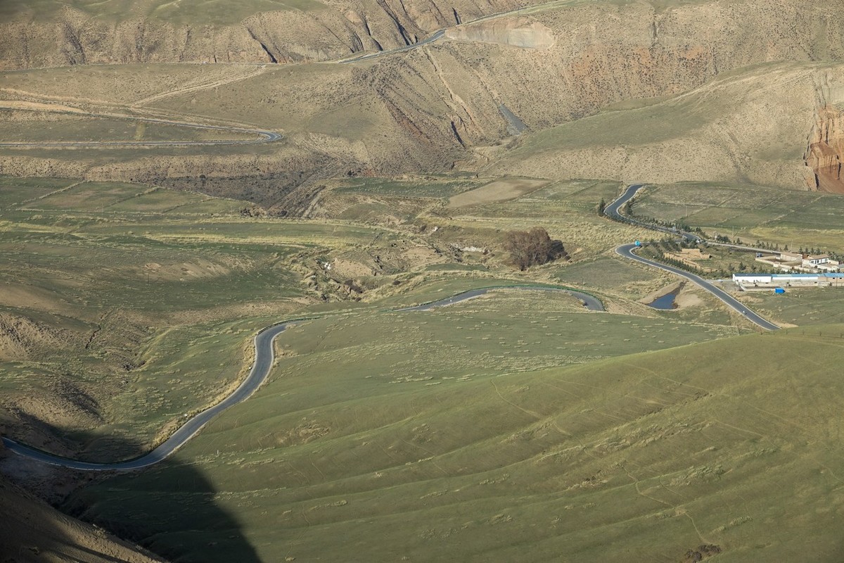 甘肃高台县走裕固县沿途所见