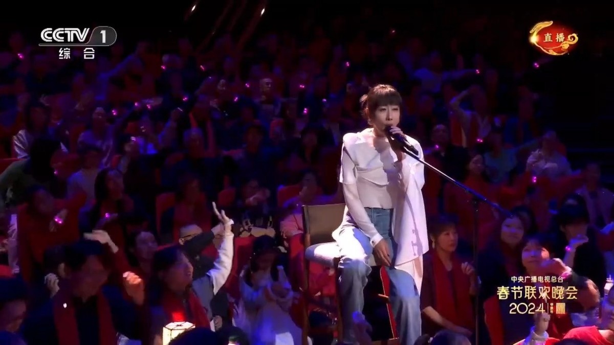 央视春晚截屏