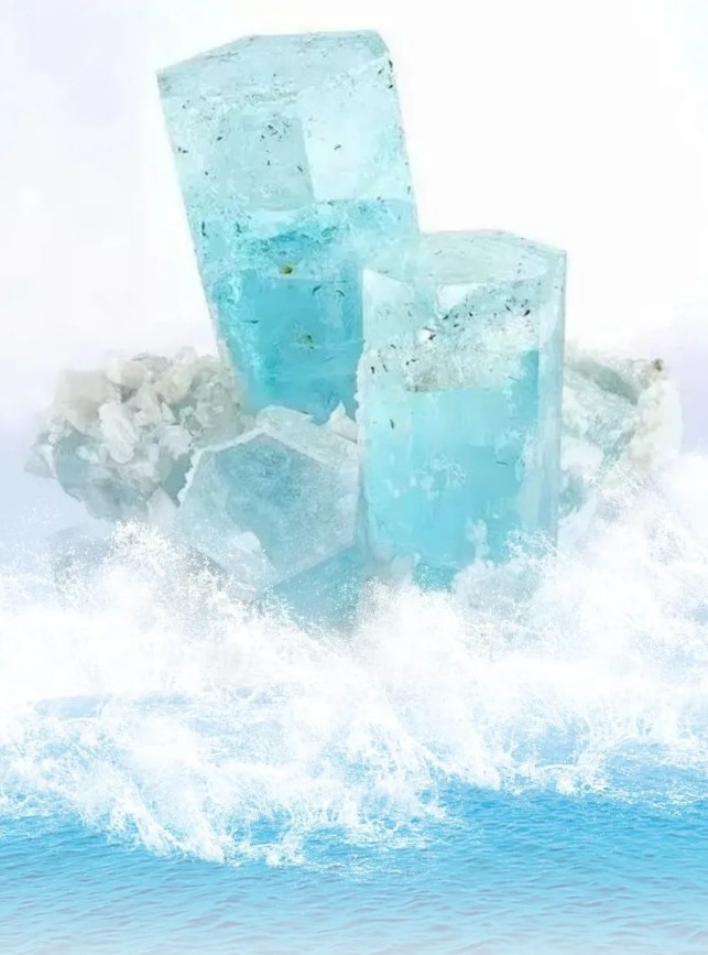 云上玥科普时间：三月生辰石海蓝宝石揭秘