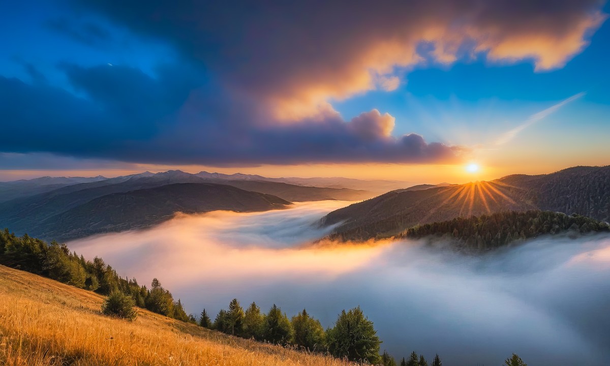 大自然的壮美与宁静