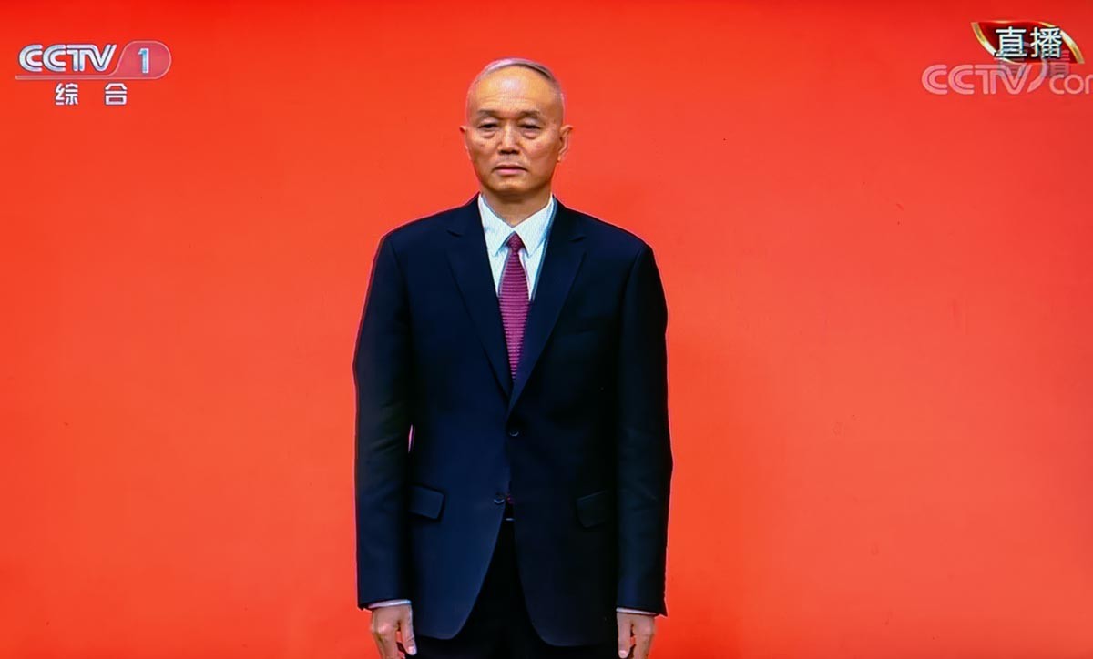 二十大新一届政治局常委与中外记者见面