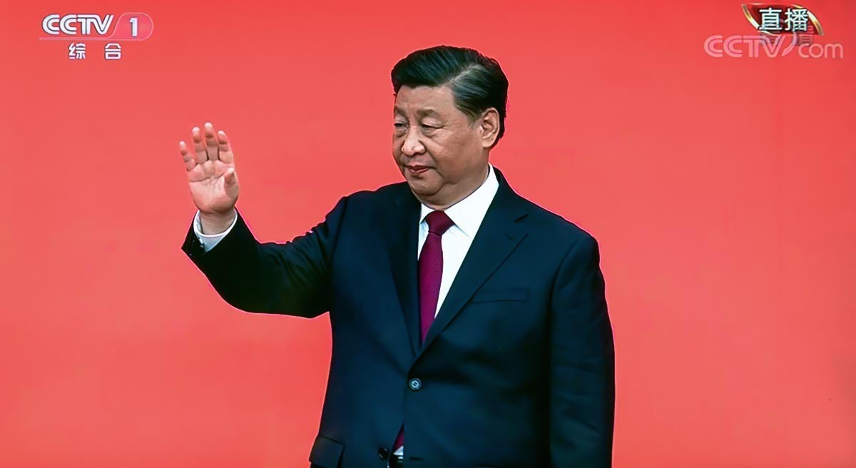 二十大新一届政治局常委与中外记者见面