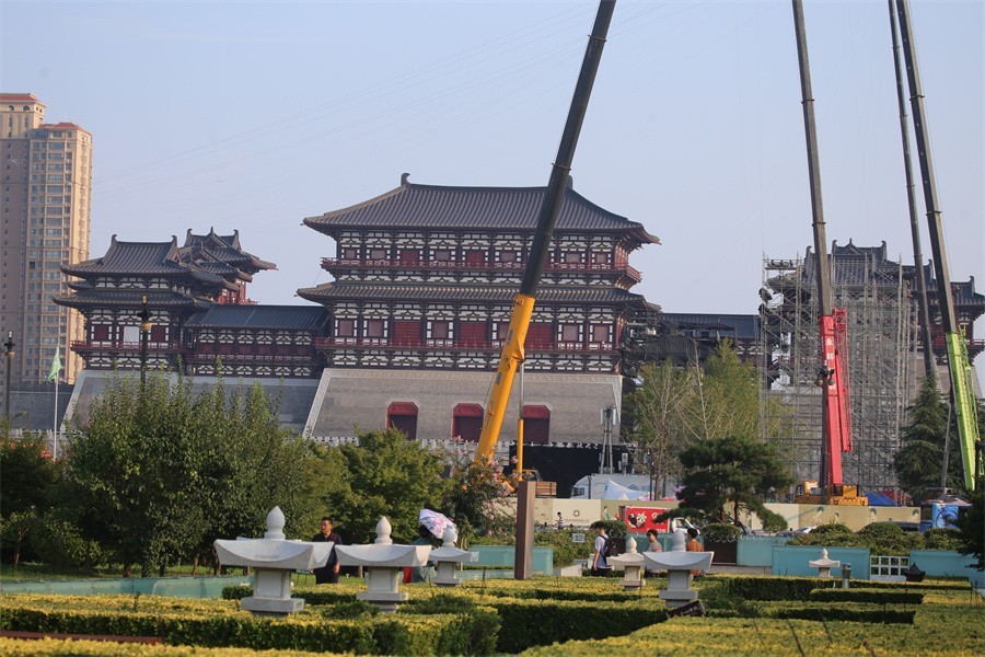 河南省第十四届体育运动会开幕式彩排花絮