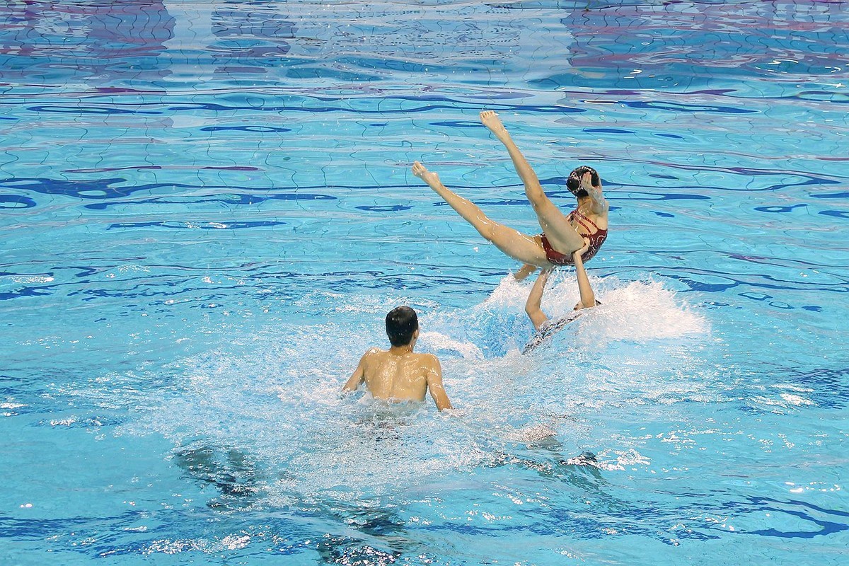 中华人民共和国第一届学生(青年)运动会花样游泳比赛 【三】