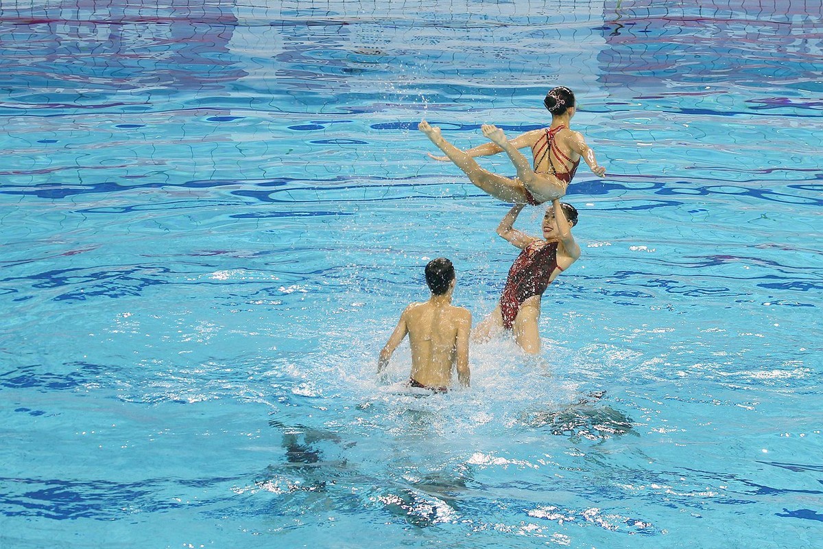 中华人民共和国第一届学生(青年)运动会花样游泳比赛 【三】