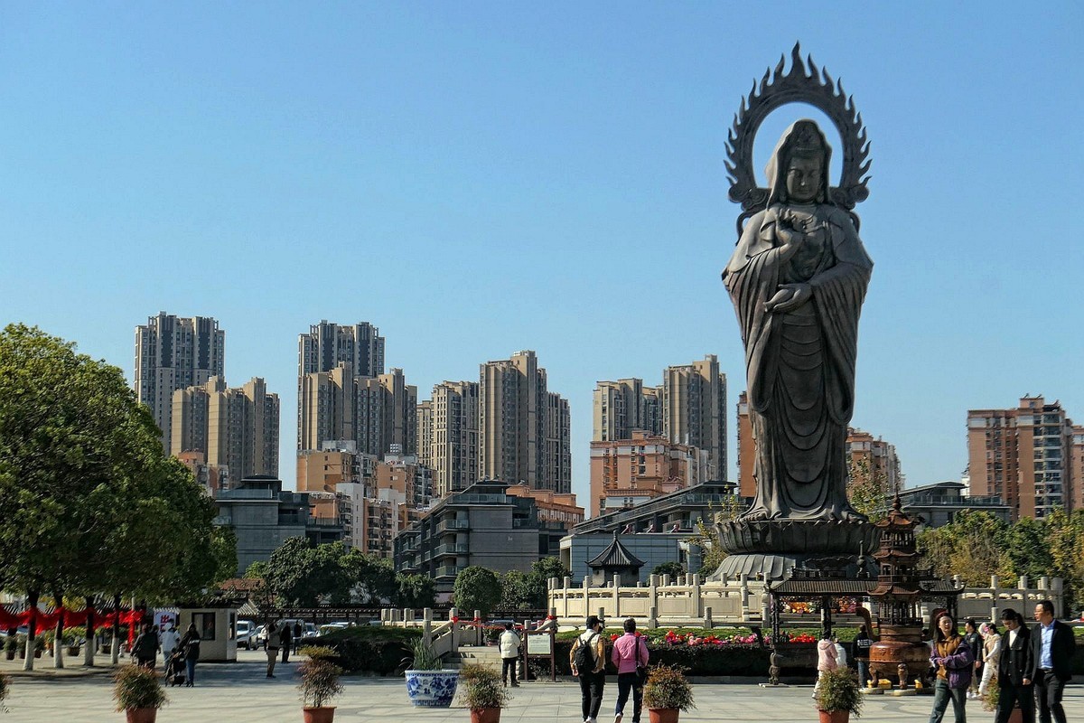 归元寺风光与银杏四