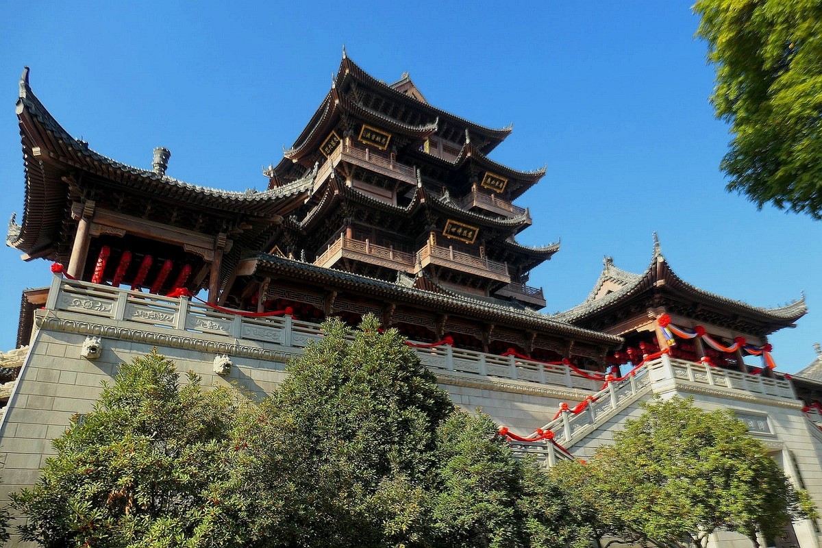 归元寺风光与银杏四