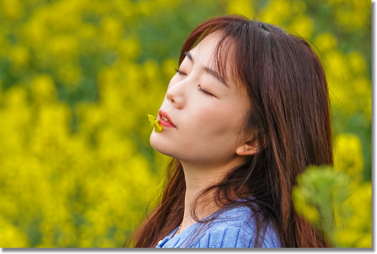 油菜花开之“人像”2