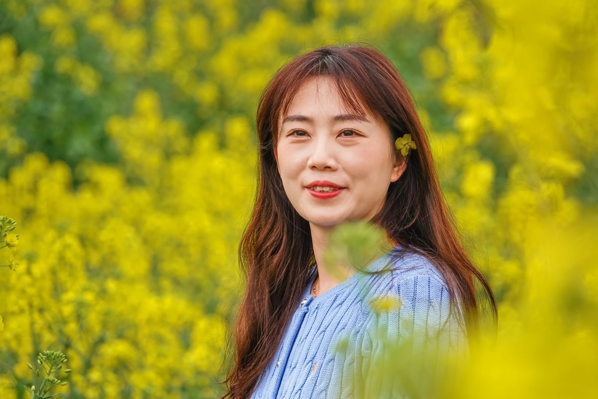 油菜花开之“人像”2