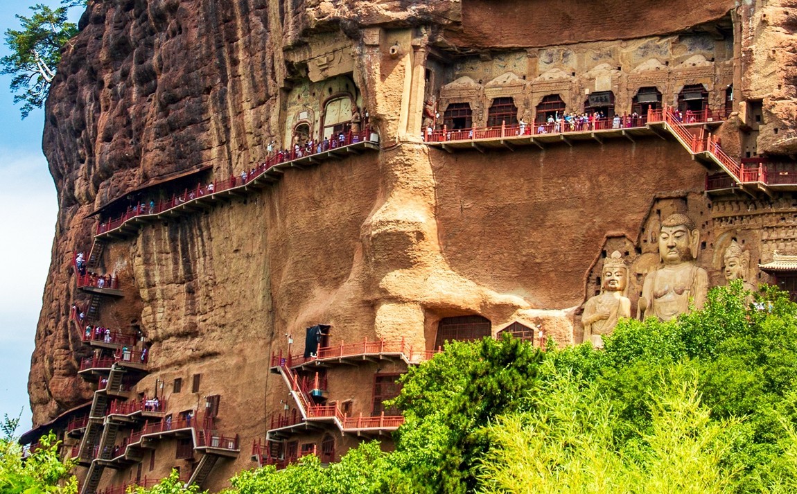 甘肃--天水--麦积山【2】