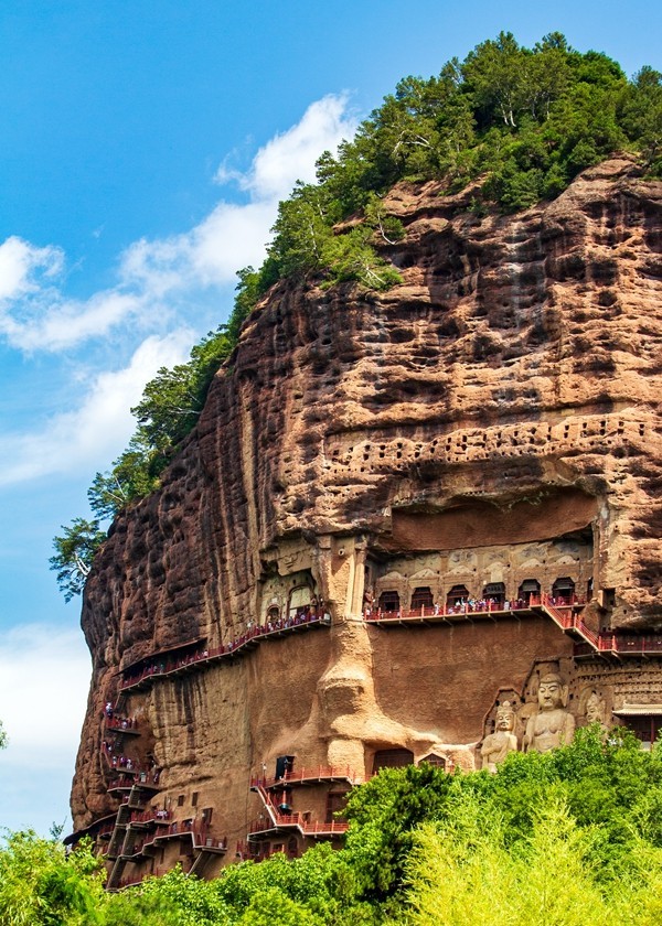 甘肃--天水--麦积山【2】