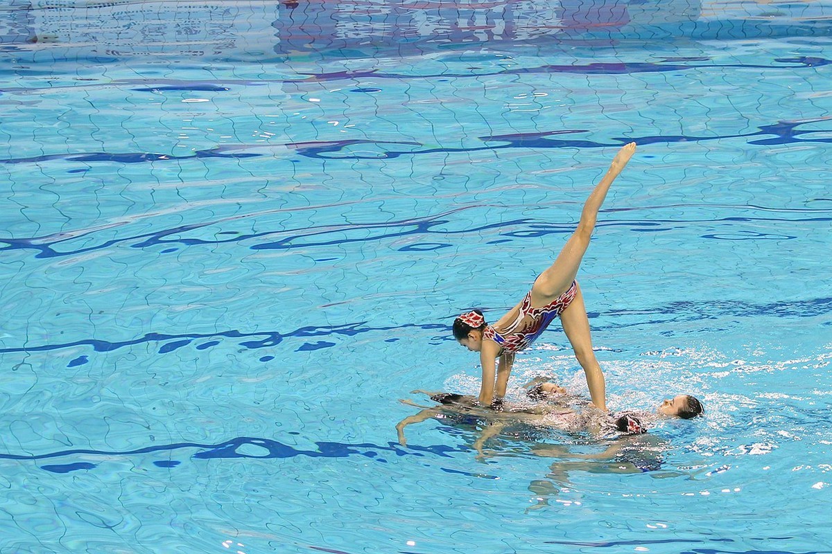 中华人民共和国第一届学生(青年)运动会花样游泳比赛 【三】